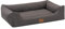 MSS e.K. Hundebett Sofa 105 x 75 cm XL in Braun Hundekorb mit abnehmbaren Velours-Bezug und weicher Polsterung waschbares Hundekissen 105 x 75 x 27 cm Hundematte Hundesofa Welpenbett Grosse Hunde