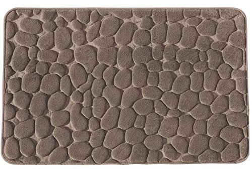 LEVASSEUR Tapis de Bain Galet à mémoire de Forme 60x100cm