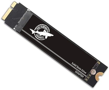 Dogfish 1 TB SSD Solid State Drive for MacBook Air 2012 A1465 (EMC 2558), A1466 (EMC 2559) Large Capacity Upgrade (256GB) (OS Pre-Installed)