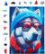 Milliwood Holzpuzzle - ALEC Alaskan Malamute - 316 Teile - Puzzle Winter ab 10 Jahren - Mandala Hund für Erwachsene und Kinder - Jigsaw Puzzle aus Holz 27,5x37 cm - Puzzle Natur mit Holz Geschenkbox