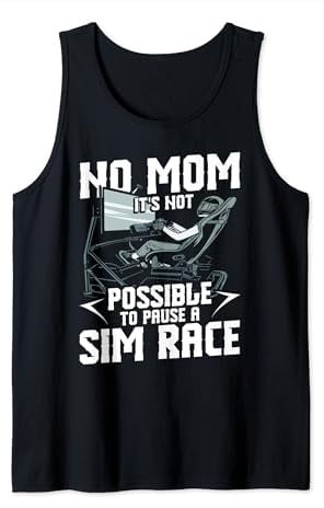 SIM Racer Gloves Equipment Racing Gaming Wheels SIM Racing Tank Top
