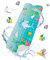 HITSLAM Badewannenmatte rutschfest Kinder, 101x40cm Extra Lange Antirutschmatte Badewanne Kinder, Duschmatte rutschfest Baby, Schimmelresistent & Maschinenwaschbar Badematte, Delfin