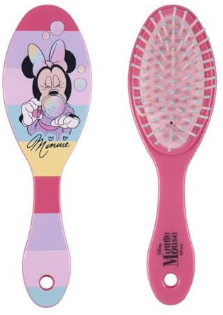 Disney Minnie Mouse Oval Brush Flat Hair Brush Kids