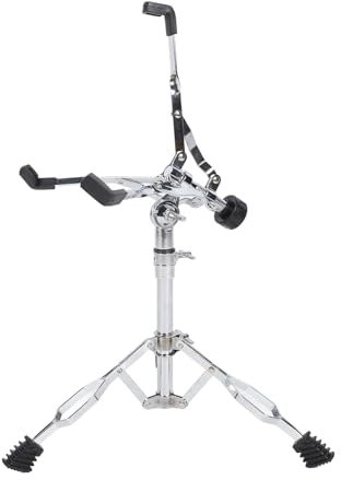 Soporte para Caja, Trípode con Doble Refuerzo, Soporte Ajustable Antideslizante para Caja, Adecuado para Tambores y Platillos de 10-14 Pulgadas