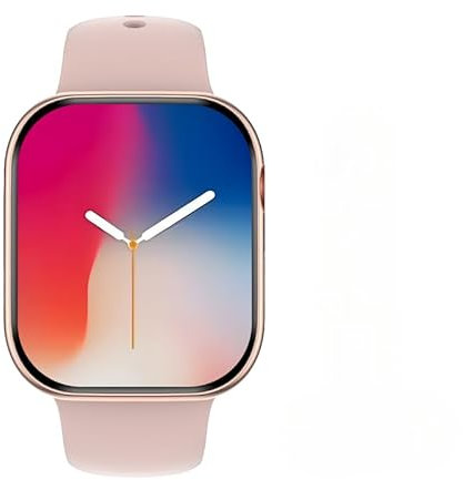 Reloj inteligente DT Watch X AMOLED 4GB ROM Bluetooth Call Compass Games Smart Gesture 3D Vision Series DT Watch 10 Smartwatch para hombre (rosa)