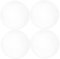 POPETPOP Plateaux Ronds en Plastique Robuste pour Pots De Fleurs 40 Cm Lot De 4 avec Soucoupes pour Une Collecte Efficace De Leau