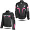 Giacca da Moto Donna STORM 4 Stagioni con Protezioni CE Impermeabile – Sicurezza e Comfort per Ogni Stagione (IT, Testo, XXL, Regular, Regular, rosa)