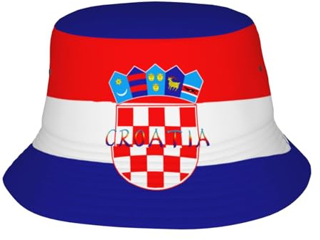 Mütze Kroatien Modischer Adumbral Hut Faltbarer Eimer Hut Für Camping Outdoor Surfen