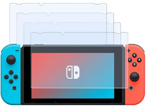 JRILUO Lot de 2 Verre Trempé pour Nintendo Switch 2 Model 2025, 0,26mm Film de Protection D'écran avec Haute Transparence à 99%, Anti-trace Protecteur avec Dureté 9H Glass pour Nintendo Switch 2