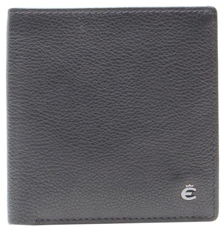 Esquire Leder Geldbörse Houston 74 Wallet Black schwarz