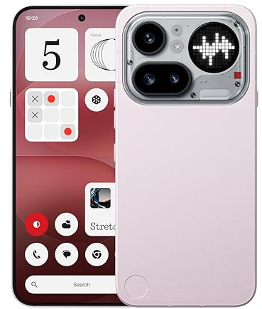 Nothing Phone (4a) Pro - Tripla Fotocamera 50MP, Ultra Zoom 140x, Smartphone Unibody in Metallo, Batteria Lunga Durata, Ricarica Rapida 50W, AMOLED 144Hz, Glyph Bar, 12GB+256GB - Rosa