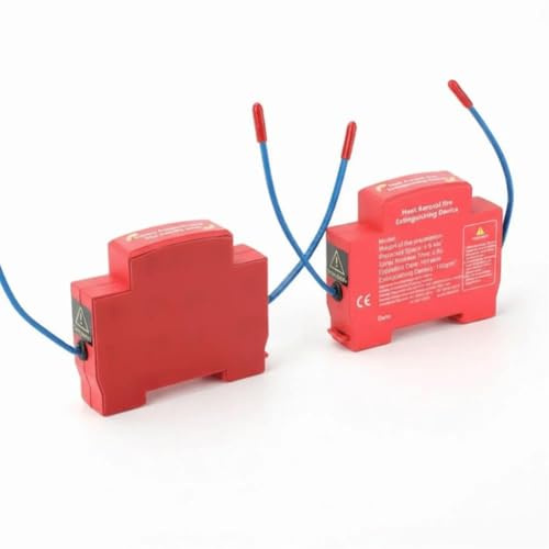 Dispositif d'extinction automatique d'incendie par aérosol pour tableau électrique, suppression rapide en 5 secondes, montable sur rail DIN, suppression d'incendie compacte pour système de stockage