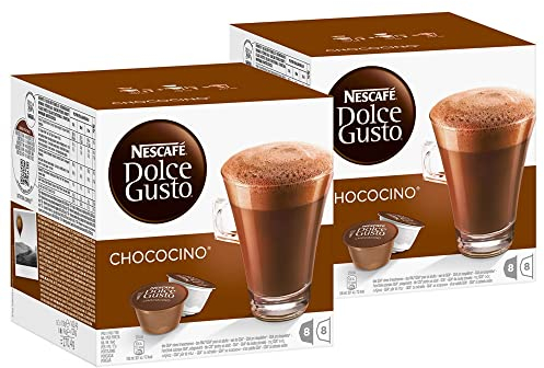 Dolce Gusto Chococcino, 16 capsules, 8 boissons - 2 unités