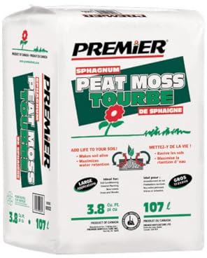 Premier Horticulture 0082P 3.8Cu Ft Sphag Peat Moss