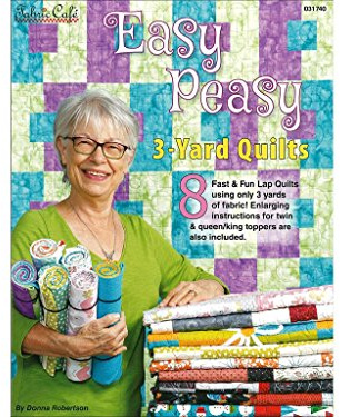 Fabric Cafe Easy Peasy 3-Yard Quilts Bk, Brown
