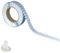 MASHPAPER 5000 Doppelklebepunkte doppelseitige Klebepunkte 10mm einseitig ablösbar transparent aus Polyesterfolie / 482010