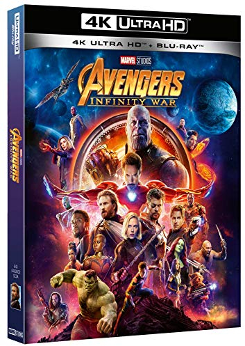 Avengers Infinity War 4K Ultra-HD (2 Blu-Ray)