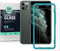 Ibywind Screen Protector (2 Pack) For iPhone 11 Pro Max/XS MAX,9H Hardness Tempered Glass,With 1 Piece of Back Skin Protector,Easy to Install