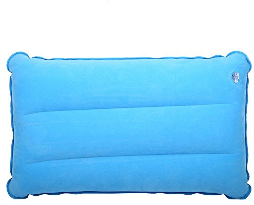 VGEBY1 Aufblasbares Kissen Reise, Tragbares Kissen Freizeit Faltendes Kissen PVC Im Freien Für Wandern Kampierens(Himmelblau) Aufblasbares Kissen