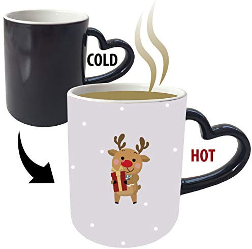 My Custom Style Tazza Magica Cuore termosensib.#Natale-Renna 2#