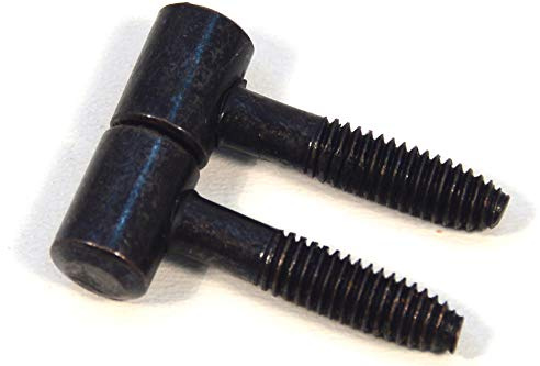 Türband Einbohrbänder Aufschraubband Tür-Scharnier Scharnier Schwarz Höhe:26mm (4)
