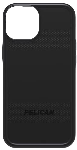 Pelican Case-Mate Schutzhülle für iPhone 13, 15 m Fallschutz, 6,1 Zoll, Schwarz