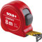Sola Compact Roll-Maßband 8m mit EG-Prüfzeichen-Genauigkeit 2 rot 50510801