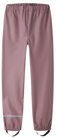 NAME IT Unisex Nkndry Rain Pant Fo Noos Jacke, Wistful Mauve, 104 EU