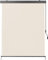 LIFERUN Store Vertical Balcon,140x250cm, Store Roulant Extérieur, Store Enrouleur Occultant avec Manivelle et Cassette d'Auvent, Pare-Soleil, Protection du Vent pour Balcon, Terrasse, Patio, Beige