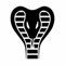 AMA SHOP Aufkleber Cobra, Schwarz, aus PVC, für Wandtattoo, Motorradhelm, Wohnmobil, Boot