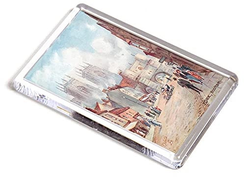 FRIDGE MAGNET - Vintage Yorkshire - York. Bootham