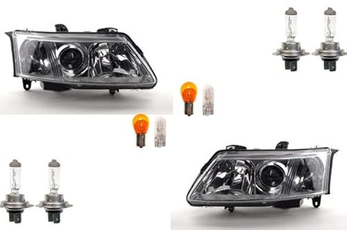 Johns, Scheinwerfer Halogen passend für Saab 9-3 YS3F YS3FD 02-07 Leuchtmittel Satz L R