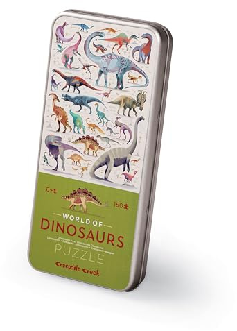 150 Stück Zinn Puzzle/Welt der Dinosaurier