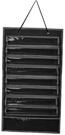 Baoblaze Gürtel-Display, staubdicht, langlebig, Organizer, Karate-Gürtel-Display, Aufbewahrung für 8 Gürtel, 5 Medaillen, Schwarz