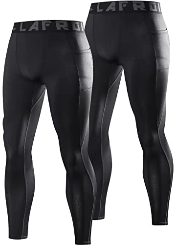 LAFROI Herren Schnelltrocknende Kompressions-Leggings-YSK08