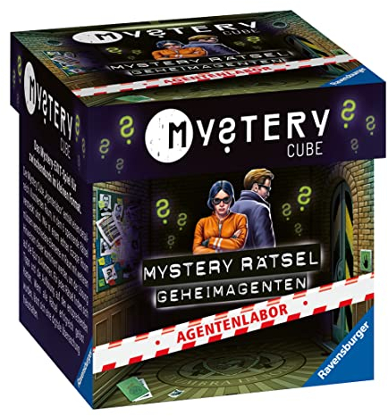 Ravensburger 20227 - Mystery Cube - Das Agentenlabor - Für Rätsel-Begeisterte ab 10 Jahren