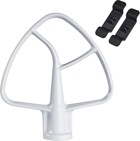 K45B Coated Flat Beater for KitchenAid 4.5 Qt Tilt-Head Stand Mixer, Paddle Attachment for Kitchen Aid Mixer Accessories