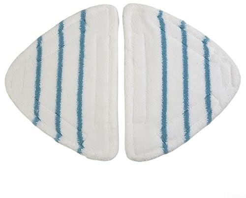 for Steam Cleaner Mop for PADS, 2pcs Washable Mop Cloths For BELDRAY BEL0636 Microfibre Steam Cleaner Mop for PADS Steam Cleaner Accessories
