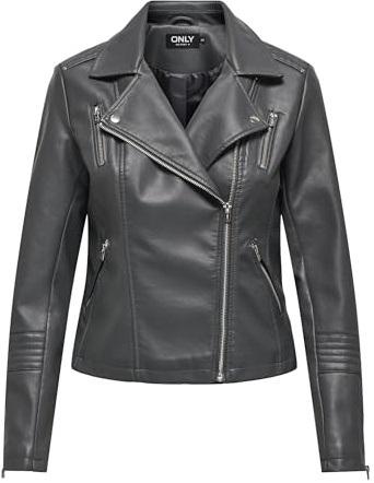 ONLY ONLGEMMA Faux Leather Biker OTW NOOS