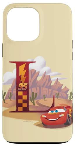 iPhone 13 Pro Max Disney & Pixar Alphabet Monogram Letter L Lightning McQueen Case