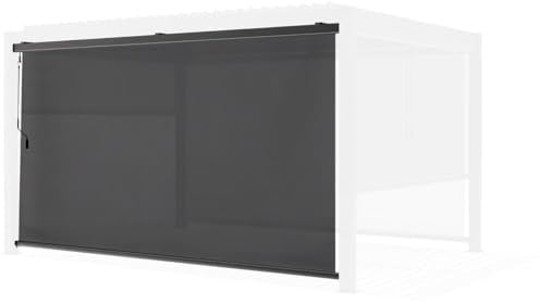 Habitat et Jardin Store de Pergola - 277 x 204 cm - Gris Anthracite