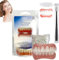 Vumela – Kit de reline de dentier doux, kit de redressement de prothèse souple, kit de reliner de prothèse souple à clipser pour prothèses supérieures et inférieures (10 cm, 1 ensemble)
