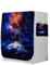 Highdi 3D Funda de Lavadora Cubierta, Secadoras de Carga Frontal Protector Exterior Cubierta a Prueba de Polvo (Capacidad L 10,5~12 kg,Noche Estrellada 4)