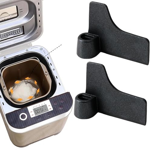 Aiyraa 2PCS Panasonic Breadmaker Paddle, Non-Stick Teflon Coated Bread Maker Kneading Paddle, Durable Bread Machine Stirring Blades, Panasonic Breadmaker Spares for Enhanced Baking Performance