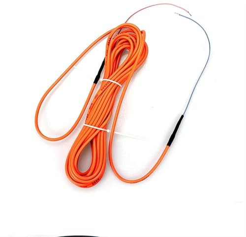 DDRROJFRS Ligne de chauffage géothermique, serre de semis, serre de chauffage électrique, contrôle de la température, éclosion, ligne de chauffage géothermique, ligne de chauffage géothermique(10m12k)
