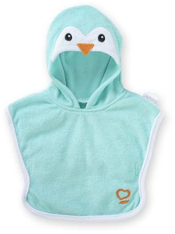 Corolle Mon Premier Poupon Bademantel Pinguin, für alle 30cm Babypuppen, ab 18 Monaten