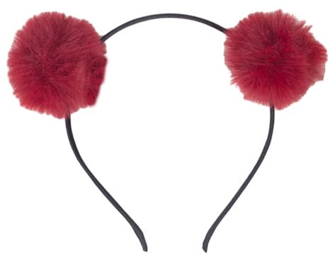 YUGSHNKFC Niedlicher Haarreifen Mit Bunten Pompons. Bringen Sie Etwas Farbe In Ihr Mädchenkostüm. Der Kreative Kinder Haarreifen Bringt Spaß