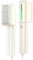 Jack & Rose Dampfglätter für Reise, Ultraleichter & Tragbarer Reise Steamer,15s Schnellaufheizung, 110-240V Duale Spannung, 1000W Dampfbügler, 2-in-1 handliche Mini-Reisebügeleisen für unterwegs
