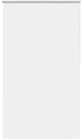 vidaXL Estor Enrollable Opaco Blanco 140x210 cm Tela Ancho 136,6 cm, Estor día y Noche, Estor de Cocina, Estor Opaco Enrollable, Estor Opaco