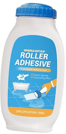 Rivestimento antiscivolo per piastrelle, vernice antiscivolo per doccia, rivestimento trasparente per vasca da bagno per pavimenti, bagni, docce, , piastrelle e marmo